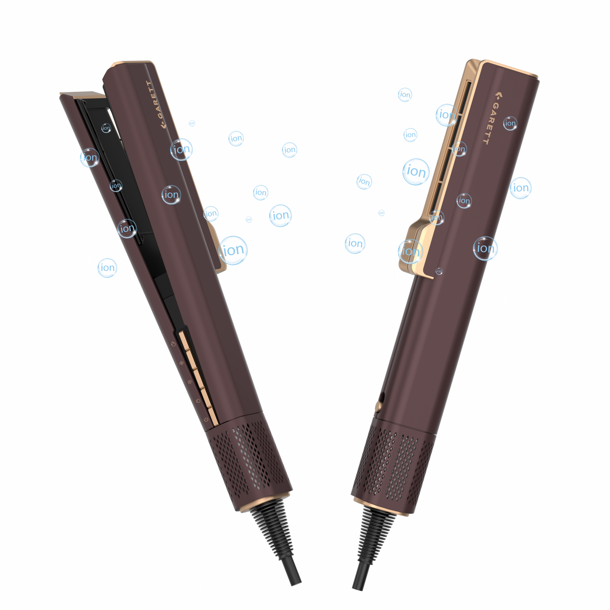 Lisseur à air Beauty AeroGlow, écran LCD et commandes