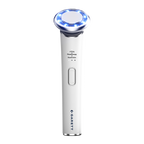 Appareil de mésothérapie sans aiguille Bright Skin, tête LED allumée, vue de face