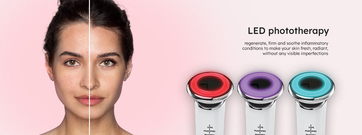 Translation missing: fr.Beauty Bright Skin – luminothérapie LED rouge, bleue et violette